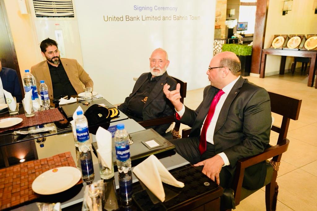 MOU signing Ceremony in between Bahria Town and UBL